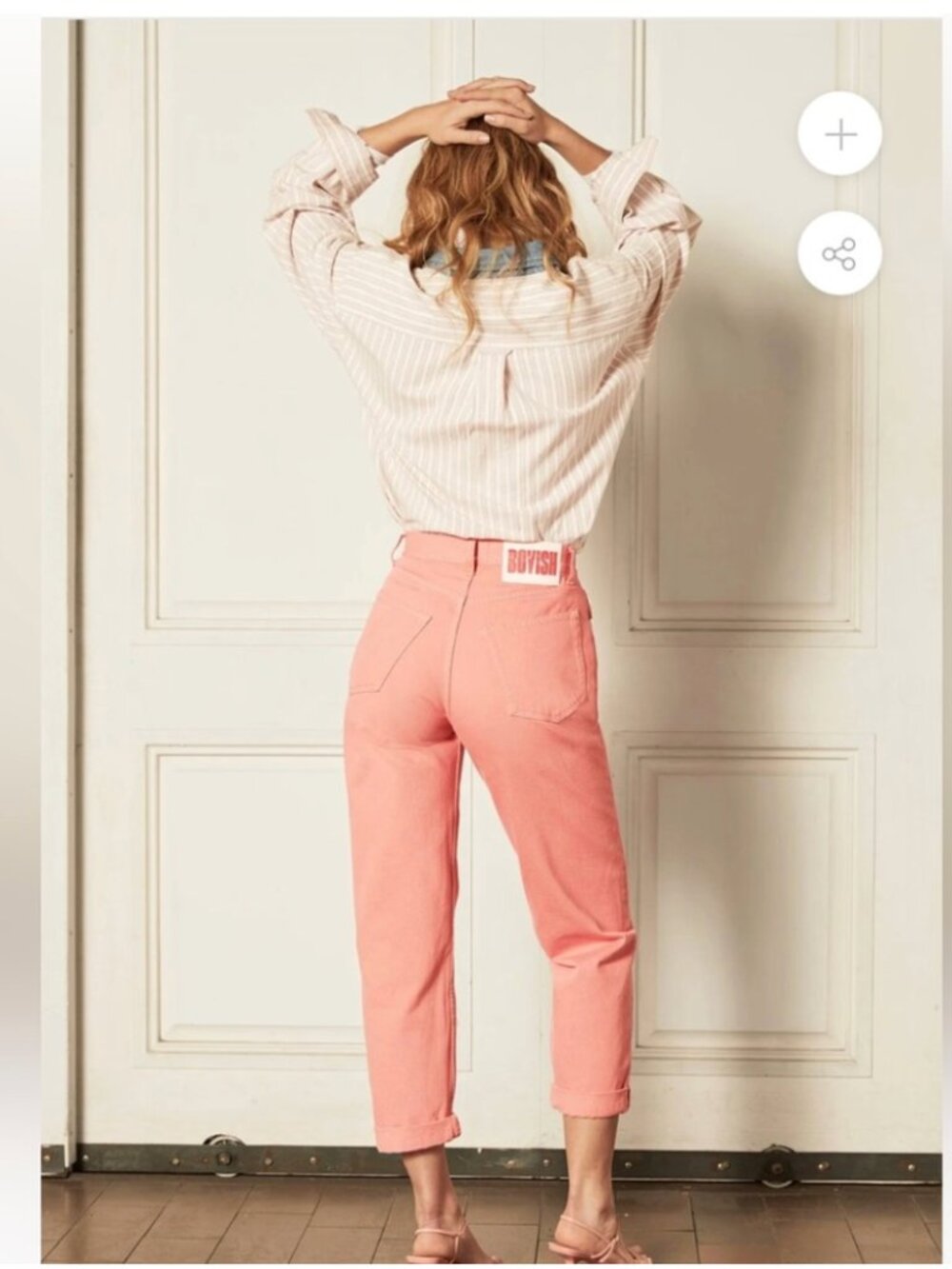 Boyish Toby color pretty in pink size 26 EUC